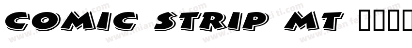 Comic Strip MT 语言英文字体转换